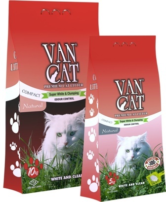 VanCat (ВанКэт) - Комкующийся наполнитель бентонитовый, без пыли 10 кг
