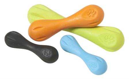 Zogoflex - Игрушка для собак гантеля Hurley XS 11,5 см голубая